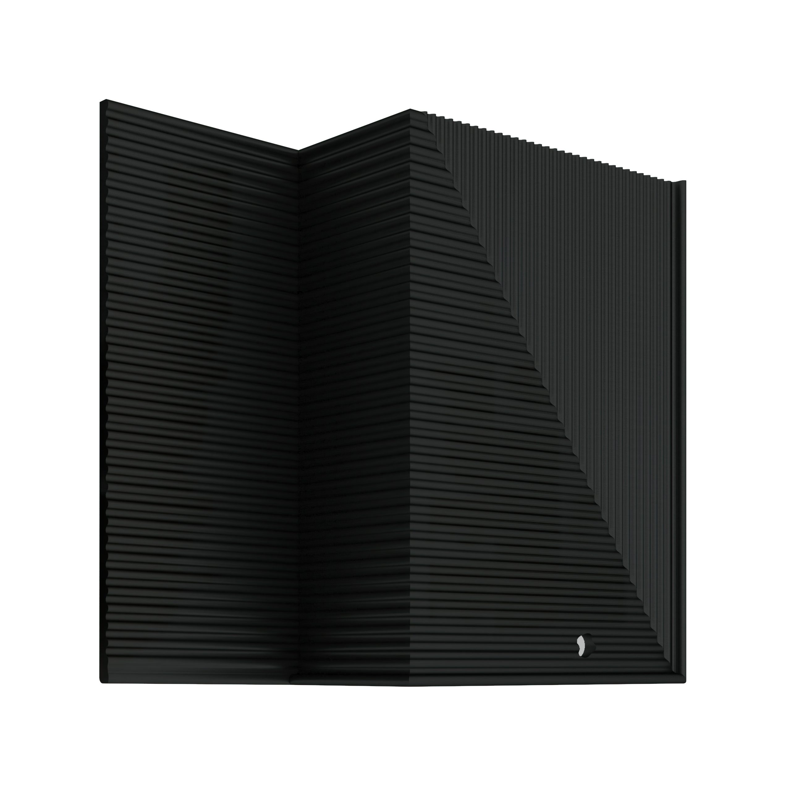 Заглушка для плинтуса Decaro правая Черный EC D005.2R